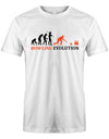 Bowling Evolution - Bowler - Herren T-Shirt - T-Shirt bedrucken mit lustigen Sprüchen bei - myShirtStore