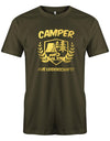 Camper aus Leidenschaft - Camping - Herren T-Shirt - T-Shirt bedrucken mit lustigen Sprüchen bei - myShirtStore