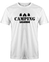 Camping Legende - Camper - Herren T-Shirt - T-Shirt bedrucken mit lustigen Sprüchen bei - myShirtStore