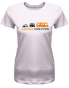 Caravan Evolution - Damen T-Shirt - T-Shirt bedrucken mit lustigen Sprüchen bei - myShirtStore