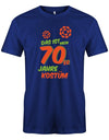 Das ist mein 70er Jahre Kostüm - Karneval - Herren T-Shirt - T-Shirt bedrucken mit lustigen Sprüchen bei - myShirtStore