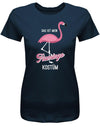 Das ist mein Flamingo Kostüm - Fasching & Karneval - Damen T-Shirt - T-Shirt bedrucken mit lustigen Sprüchen bei - myShirtStore