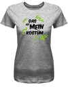 Das ist mein Kostüm - Damen T-Shirt - T-Shirt bedrucken mit lustigen Sprüchen bei - myShirtStore