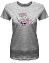 Denglisch your english is under all pig - Damen T-Shirt - T-Shirt bedrucken mit lustigen Sprüchen bei - myShirtStore