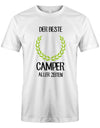 Der beste Camper aller Zeiten - Camping - Herren T-Shirt - T-Shirt bedrucken mit lustigen Sprüchen bei - myShirtStore