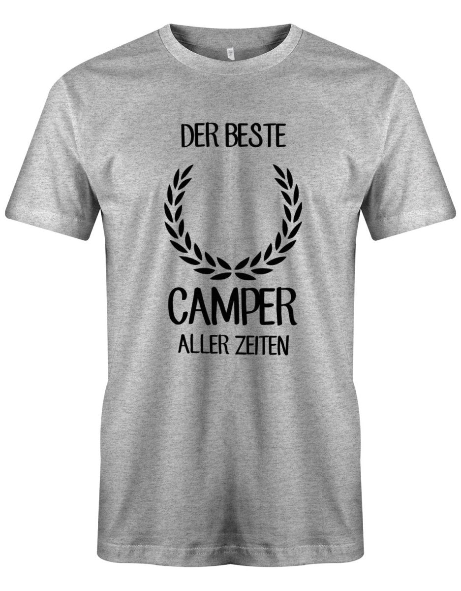 Der beste Camper aller Zeiten - Camping - Herren T-Shirt - T-Shirt bedrucken mit lustigen Sprüchen bei - myShirtStore