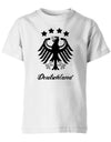 Deutschland Adler 4 Sterne - WM - Gold - Fan - Kinder T-Shirt - T-Shirt bedrucken mit lustigen Sprüchen bei - myShirtStore