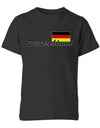 Deutschland Fahne - EM WM - Fan - Kinder T-Shirt - T-Shirt bedrucken mit lustigen Sprüchen bei - myShirtStore