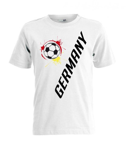 Deutschland Germany - Style - EM WM - Kinder T-Shirt - T-Shirt bedrucken mit lustigen Sprüchen bei - myShirtStore