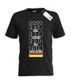 Deutschland WM Siege - 54 74 90 2014 - Fan - Kinder T-Shirt - T-Shirt bedrucken mit lustigen Sprüchen bei - myShirtStore