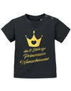 Die 2 jährige Prinzessin mit Wunschname - Geburtstag Shirt 2 - Baby T-Shirt - T-Shirt bedrucken mit lustigen Sprüchen bei - myShirtStore