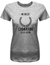 Die beste Camperin aller Zeiten - Camping - Damen T-Shirt - T-Shirt bedrucken mit lustigen Sprüchen bei - myShirtStore