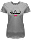 Die Braut Blume Flower - Junggesellinnenabschied - Damen T-Shirt - T-Shirt bedrucken mit lustigen Sprüchen bei - myShirtStore