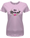 Die Braut Blume Flower - Junggesellinnenabschied - Damen T-Shirt - T-Shirt bedrucken mit lustigen Sprüchen bei - myShirtStore