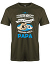 Die meisten Menschen nennen mich Namen - wichtigsten Papa - Papa Shirt Herren - T-Shirt bedrucken mit lustigen Sprüchen bei - myShirtStore