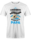 Die meisten Menschen nennen mich Namen - wichtigsten Papa - Papa Shirt Herren - T-Shirt bedrucken mit lustigen Sprüchen bei - myShirtStore