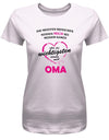 Die meisten nennen mich bei meinem Namen - Oma - Damen T-Shirt - T-Shirt bedrucken mit lustigen Sprüchen bei - myShirtStore