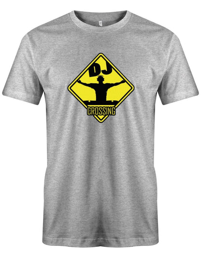 DJ Crossing - Musik Club - Herren T-Shirt - T-Shirt bedrucken mit lustigen Sprüchen bei - myShirtStore