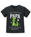 Du machst einen tollen Job Papa - Erster Vatertag - personalisiert mit Name Baby Shirt - T-Shirt bedrucken mit lustigen Sprüchen bei - myShirtStore