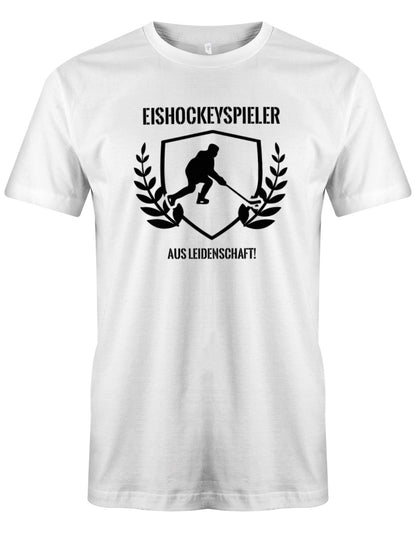 Eishockeyspieler aus Leidenschaft - Herren T-Shirt - T-Shirt bedrucken mit lustigen Sprüchen bei - myShirtStore