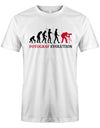 Fotograf Evolution - Fotografen - Herren T-Shirt - T-Shirt bedrucken mit lustigen Sprüchen bei - myShirtStore