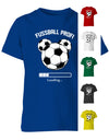 Fußball Profi loading - Kinder T Shirt - T-Shirt bedrucken mit lustigen Sprüchen bei - myShirtStore