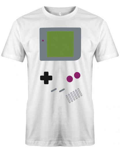 Game Player - Retro Konsole - Gamer - Herren T Shirt - T-Shirt bedrucken mit lustigen Sprüchen bei - myShirtStore