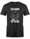 Go Hard or Go Home - Bodybuilding - Herren T-Shirt - T-Shirt bedrucken mit lustigen Sprüchen bei - myShirtStore