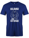 Go Hard or Go Home - Bodybuilding - Herren T-Shirt - T-Shirt bedrucken mit lustigen Sprüchen bei - myShirtStore