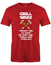 Grill Wars - Dunkle Seite - grillen - Herren T-Shirt - T-Shirt bedrucken mit lustigen Sprüchen bei - myShirtStore