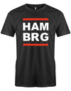 HAM BRG - Hamburg - Herren T-Shirt - T-Shirt bedrucken mit lustigen Sprüchen bei - myShirtStore