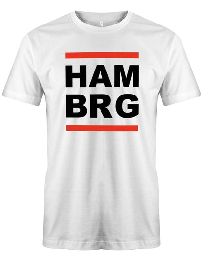 HAM BRG - Hamburg - Herren T-Shirt - T-Shirt bedrucken mit lustigen Sprüchen bei - myShirtStore