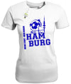 Hamburg meine Stadt mein Verein - Damen T-Shirt - T-Shirt bedrucken mit lustigen Sprüchen bei - myShirtStore