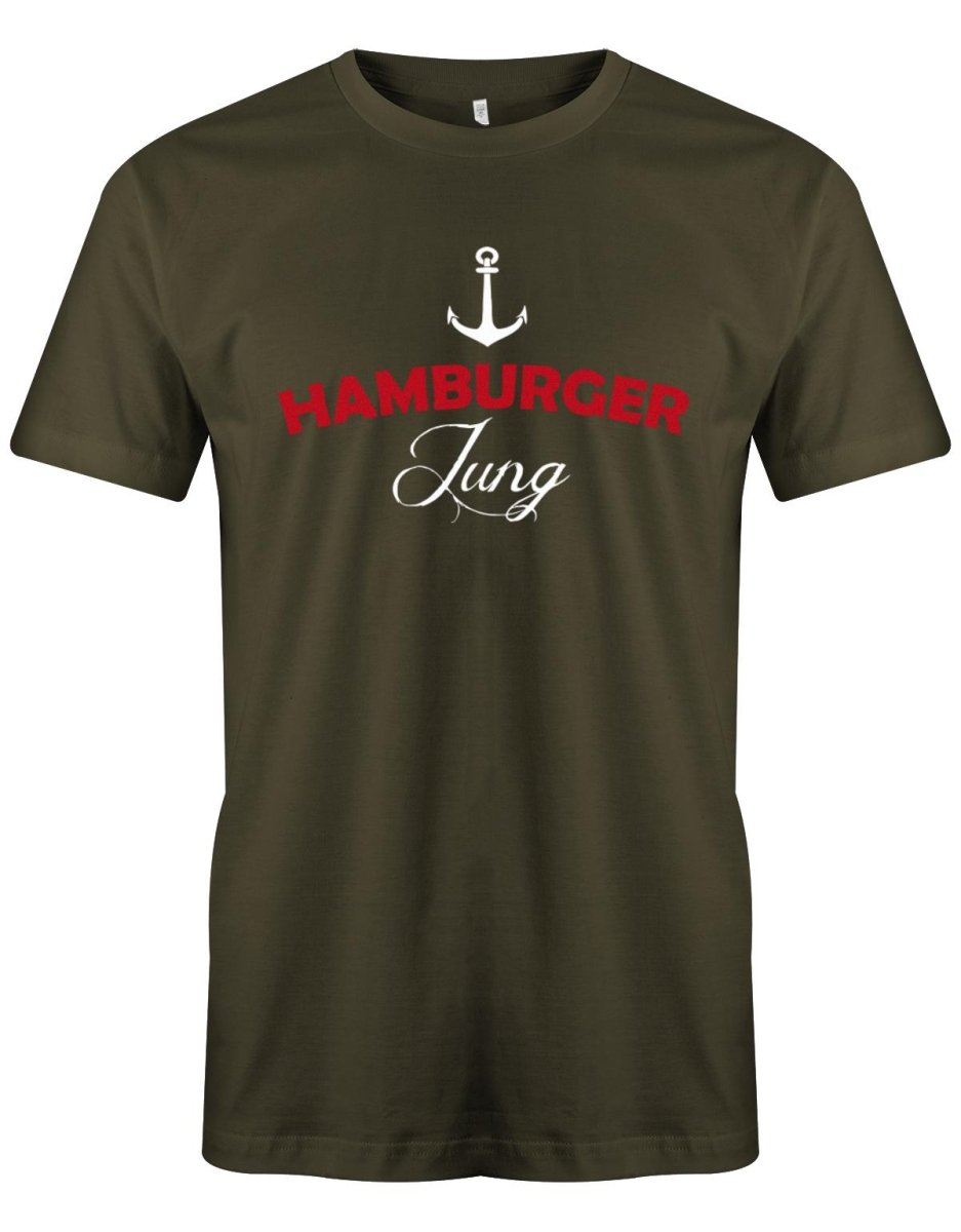 Hamburger Jung - Hamburg - Herren T-Shirt - T-Shirt bedrucken mit lustigen Sprüchen bei - myShirtStore