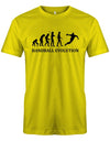 Handball Evolution - Handballer - Herren T-Shirt - T-Shirt bedrucken mit lustigen Sprüchen bei - myShirtStore