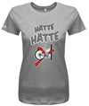 Hätte Hätte Fahrradkette - Fahrräder - Damen T-Shirt - T-Shirt bedrucken mit lustigen Sprüchen bei - myShirtStore