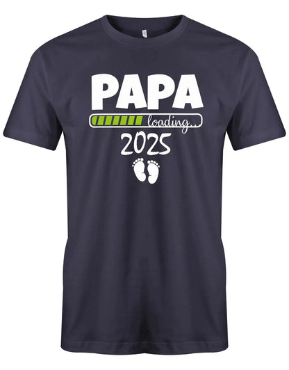 Papa Loading 2025 - Werdender Papa Shirt Herren