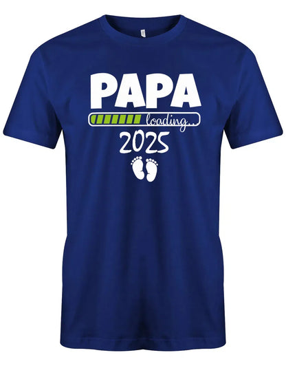 Papa Loading 2025 - Werdender Papa Shirt Herren