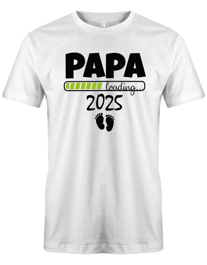 Papa Loading 2025 - Werdender Papa Shirt Herren