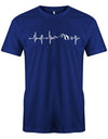 Herzschlag Berge - EKG - Herren T-Shirt - T-Shirt bedrucken mit lustigen Sprüchen bei - myShirtStore