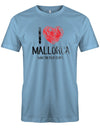 I Love Mallorca - Who the fuck is New York - Herren T-Shirt - T-Shirt bedrucken mit lustigen Sprüchen bei - myShirtStore