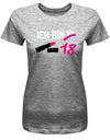 Ich bin jetzt 17 durchgestrichen 18 Lippenstift - 18 Geburtstag Shirt Mädchen - T-Shirt bedrucken mit lustigen Sprüchen bei - myShirtStore