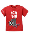 Ich bin schon 1 - Rennwagen Erster Geburtstag - Jungen - Baby Shirt - T-Shirt bedrucken mit lustigen Sprüchen bei - myShirtStore