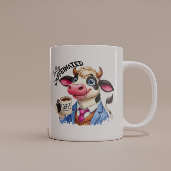 Video - Stimmungswechsel Tasse – Kuh Vor dem Kaffee / Nach dem Kaffee