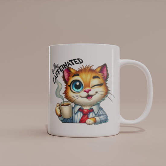 Video - Stimmungswechsel Tasse – Katze Vor dem Kaffee / Nach dem Kaffee