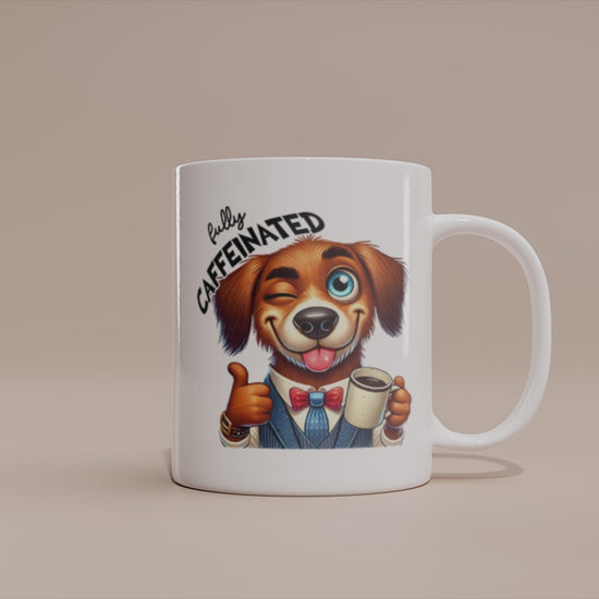 Video - Stimmungswechsel Tasse – Bürohund Vor dem Kaffee / Nach dem Kaffee