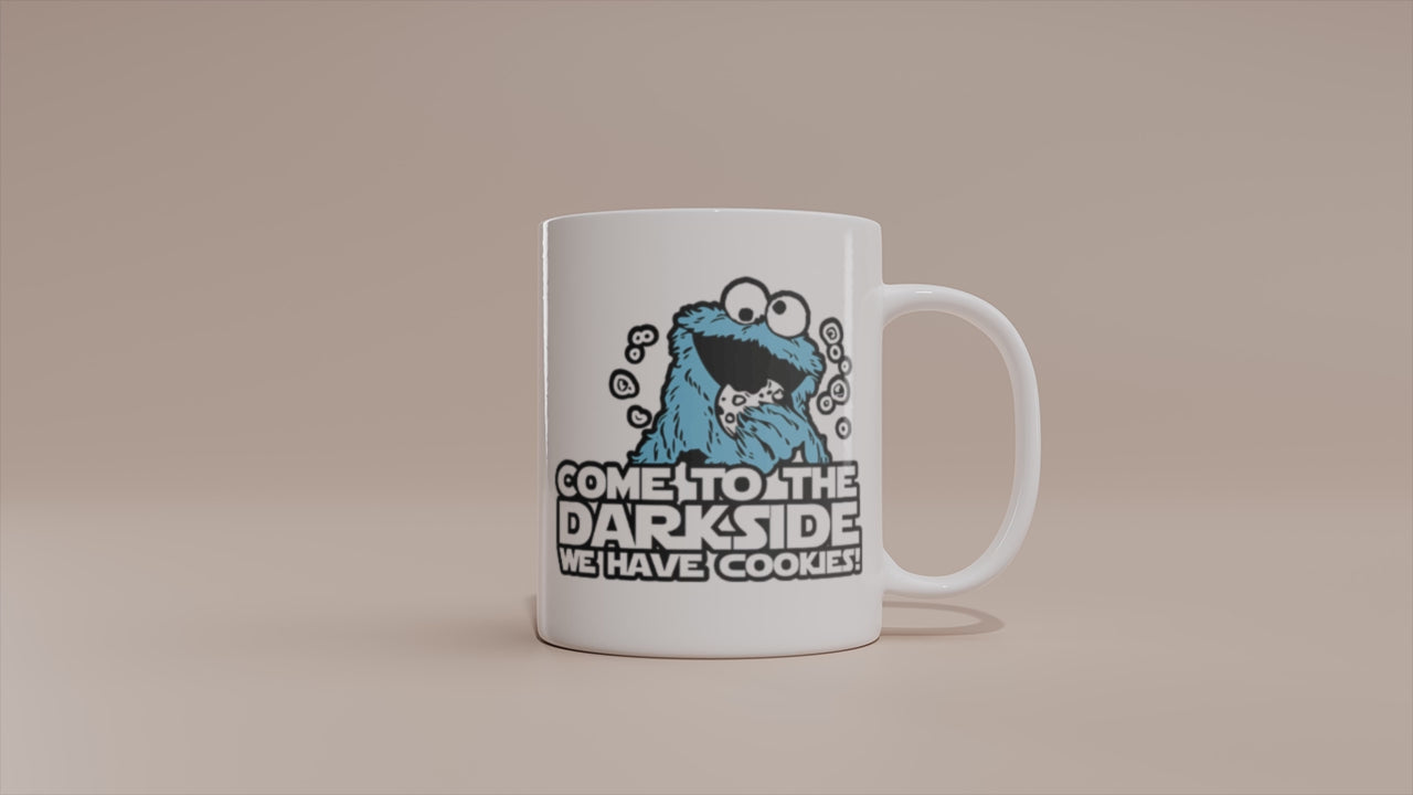 Lustige Tasse – Come to the Dark Side, We Have Cookies