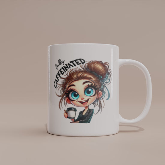 Video - Stimmungswechsel Tasse – Frau Vor dem Kaffee / Nach dem Kaffee