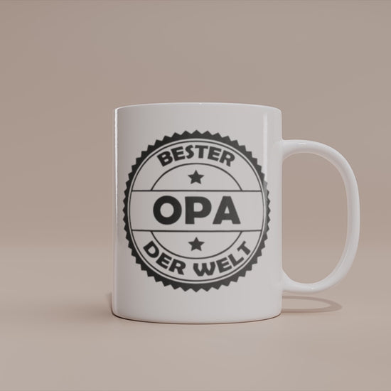 Video - Tasse Bester Opa der Welt