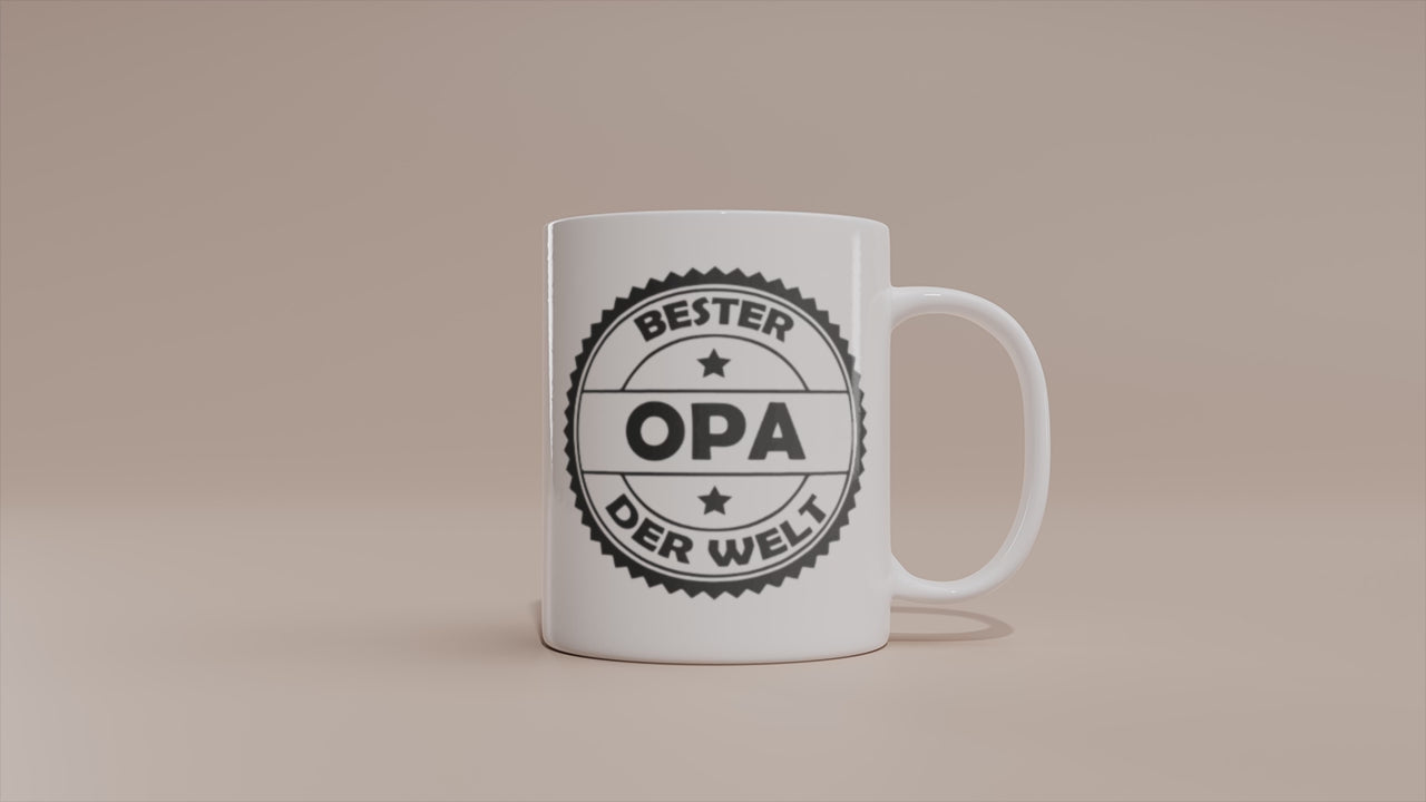 Video - Tasse Bester Opa der Welt